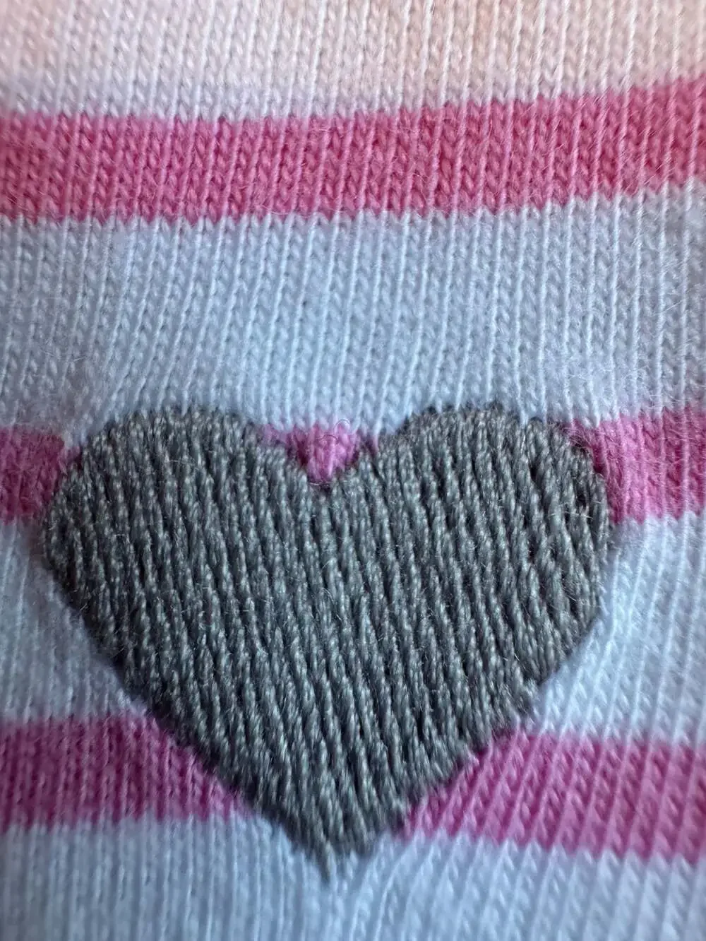 Carter's Baby Girl Pink and White Striped Peplum Top with Heart Detail H1105
